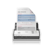 Scanner de documents compact et portable Brother ADS-1300 Blanc et Noir