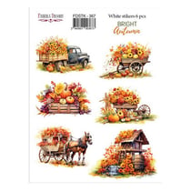 Planche de stickers couleur embelissement Fabrika Decoru BRIGHT AUTUMN 367