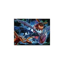 Puzzle Ravensburger Drachenzähmen leicht gemacht pièces phosphorescentes