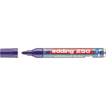 Marqueur tableau blanc EDDING 250 - Violet - Pointe 1,5-3 mm - Rechargeable