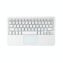 Clavier Pour Tablette Sans Fil Bluetooth Avec Pavé Tactile Vert Foncé Blanc YONIS