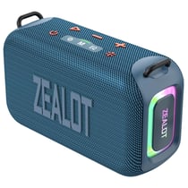 Enceinte Waterproof Puissante Portable Bluetooth Pour Aventure En Plein Air Bleu YONIS