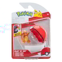 Pokémon - Clip'n'Go Poké Balls Salamèche 1 & Poké Ball
