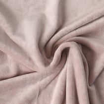 Tissu Velours d'ameublement extensible Alcéa uni Beige