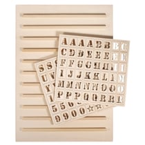 Tableau à lettres en bois Letterboard