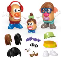 La famille patate 44 pièces - monsieur, madame, bébé - hasbro - f9408 - jouet premier âge