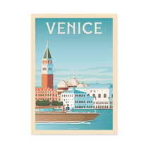 Affiche 30x40 cm - Venice - Olahoop Travel Posters