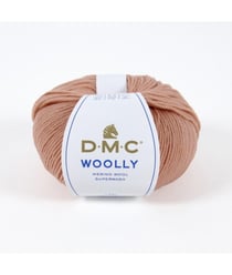 Pelote 100% Laine Vierge Woolly - DMC 454 Melon