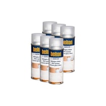 6 sprays de peinture Belton effet verre opaque laiteux 400ml