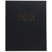 Album photo classeur 60 pages noires OfficeByMe - Noir - Exacompta