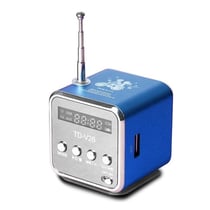 Enceinte Portable Bluetooth FM USB SD TF MP3 Puissante Compacte Bleu YONIS