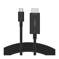 Belkin Câble 3 A USB-C vers HDMI 2.1 (HDR / 4K / 8K) 2m Noir