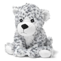 Peluche Bouillotte Léopard blanc