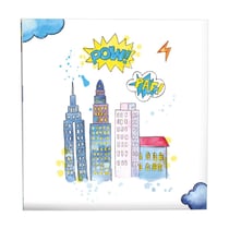 Serviette - lot de 20 - super héros