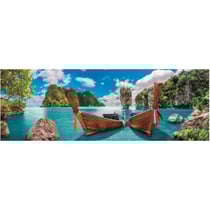 Puzzle panorama thailande coin paradisiaque de phuket 1000 pieces - collection mer et plage - clementoni - 39642