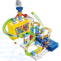 Jeu de construction VTech Marble Rush M400 avec boîte de rangement colorée