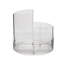 Organisateur de bureau rundbox transparent 6 compartiments - Maul