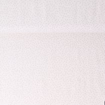 Tissu Popeline de Coton pois Yena sur fond Beige clair