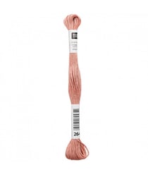 Fil à broder mouliné Uni - Rico Design 264 Rose