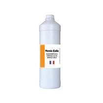 Flacon de vernis colle - Tous supports - Finition satinée - Cléopâtre - Bidon 1L