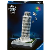 Puzzle 3D 216 pièces - Tour de Pise illuminée - Ravensburger