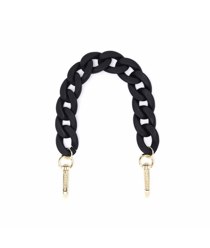 Anse de sac courte, pochette, Dragonne de Téléphone en résine - 30 x 1 cm - DRAEGER Noir