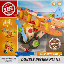 HEROS - Avion biplan 4 en 1 - 90pcs - Tactic