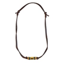 Collier Homme "Force intérieure" doré - Omsaé