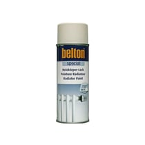 Spray de peinture - Blanc crème - Pour radiateur - Jusqu'à 120°C - Belton - 400ml