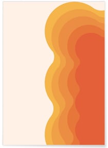 Affiche Diptyque Rétro | A3 : 29,7x42cm