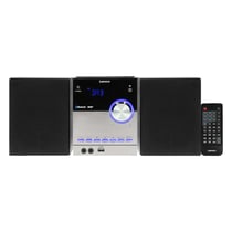 Lenco Micro-chaîne Stéréo Bluetooth avec Radio DAB+ FM et Lecteur CD Noir