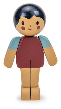 Poupées Une Famille - Amande Fils - Tender Leaf - Mini poupée - 5 cm