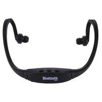 Casque Sport Bluetooth Étanche Sans Fil Pour Appels Mains Libres Smartphones Noir YONIS