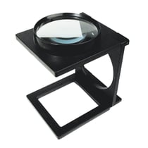 Loupe pliable, 110 mm 13,3x15,3x18,5 cm, zoom 300 %