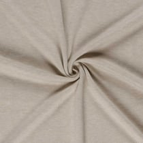 Tissu Jersey Viscose chiné sur fond Beige sable