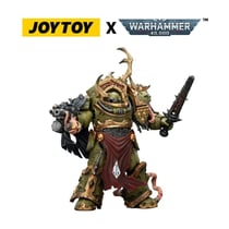 Warhammer 40k - Figurine Death Guard Blightlord Terminator 3 with Combi-bolter and Bubotic Blade 14 cm