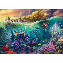 Puzzle 1000 pièces - Disney - The Little Mermaid - Ursula - Schmidt Spiele