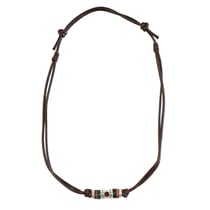 Collier Homme "Force intérieure" argenté - Omsaé