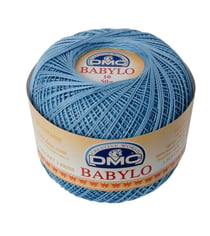 Fil à crocheter Babylo Gross. 20 - Col. 799 - Bleu Horizon