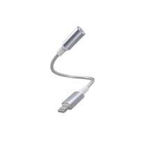 Force Power Adaptateur Lightning vers Jack 3.5mm Renforcé Blanc