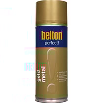 Bombe de peinture - Or métal - Tous supports - Belton Perfect! - 400ml
