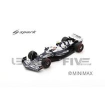 Voiture Miniature de Collection - SPARK 1/18 - ALPHA TAURI AT03 - Bahrain GP 2022 - Blanc / Bleu