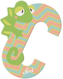 Lettre C - Caméléon - Sevi