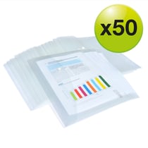 Lot 50 Pochettes Porte-Documents A4+ - Rapesco