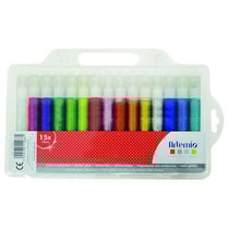 Set 15 tubes de colle à paillettes 10 ml