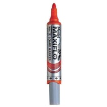 Lot de 12 marqueurs tableau blanc PENTEL orange pointe ogive 2,5 mm