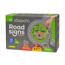 Set de jeu Panneaux routiers 18 pièces IGROTECO
