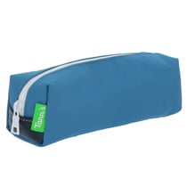 Trousse rectangulaire Tann's Les bicolores 22 CM Bleu de Prusse