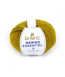 Pelote de laine Merino Essentiel 3 - DMC - Certifié Oeko-Tex 969 Jaune
