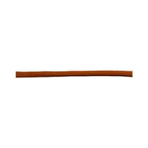 Bobine 50m queue de rat tubulaire polyester 5mm Orange Rouille